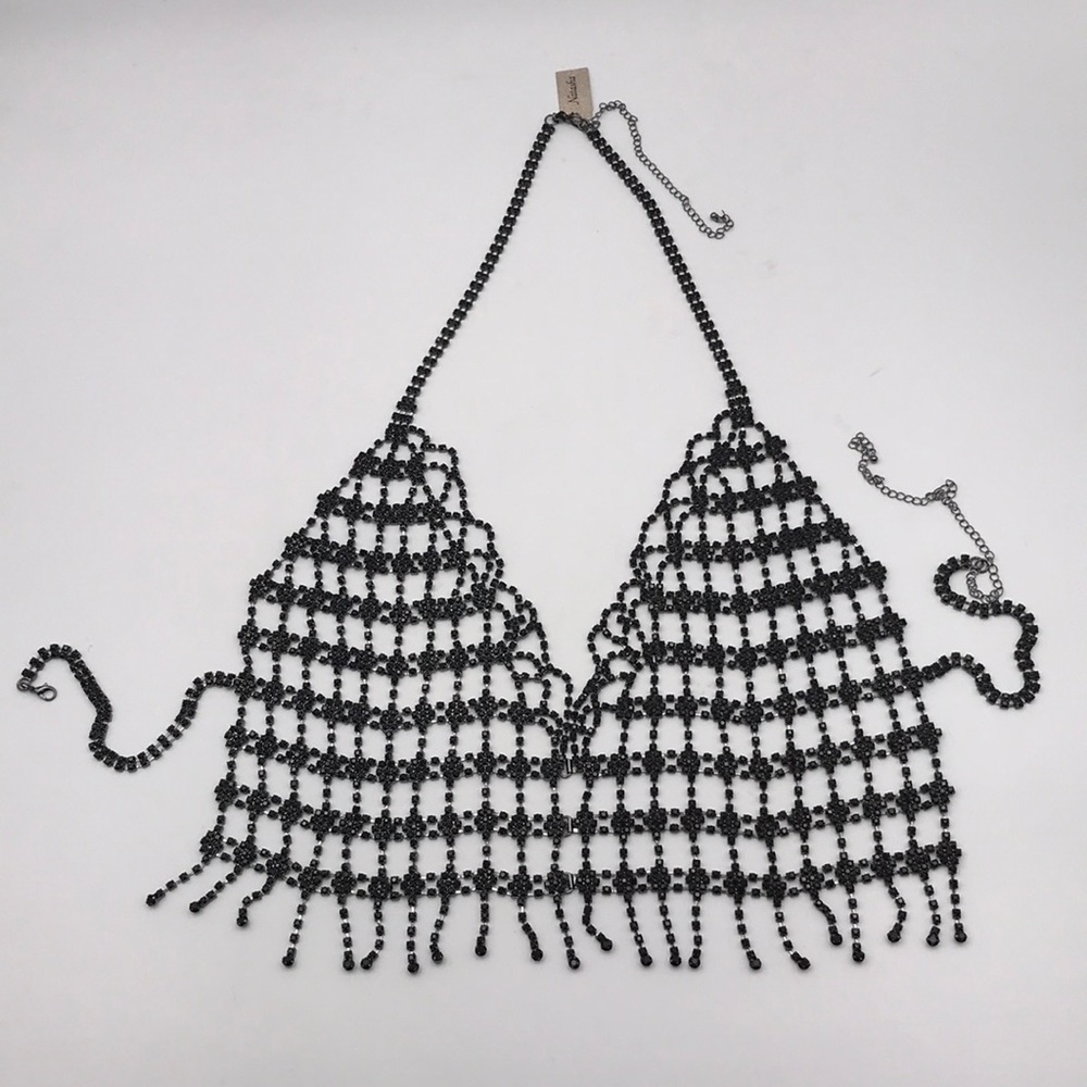 Natasha Rhinestone Bralette